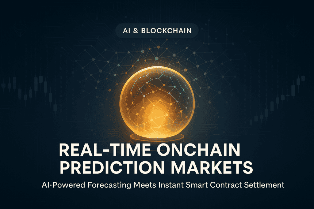 AI & Blockchain technology for real-time onchain prediction markets.
