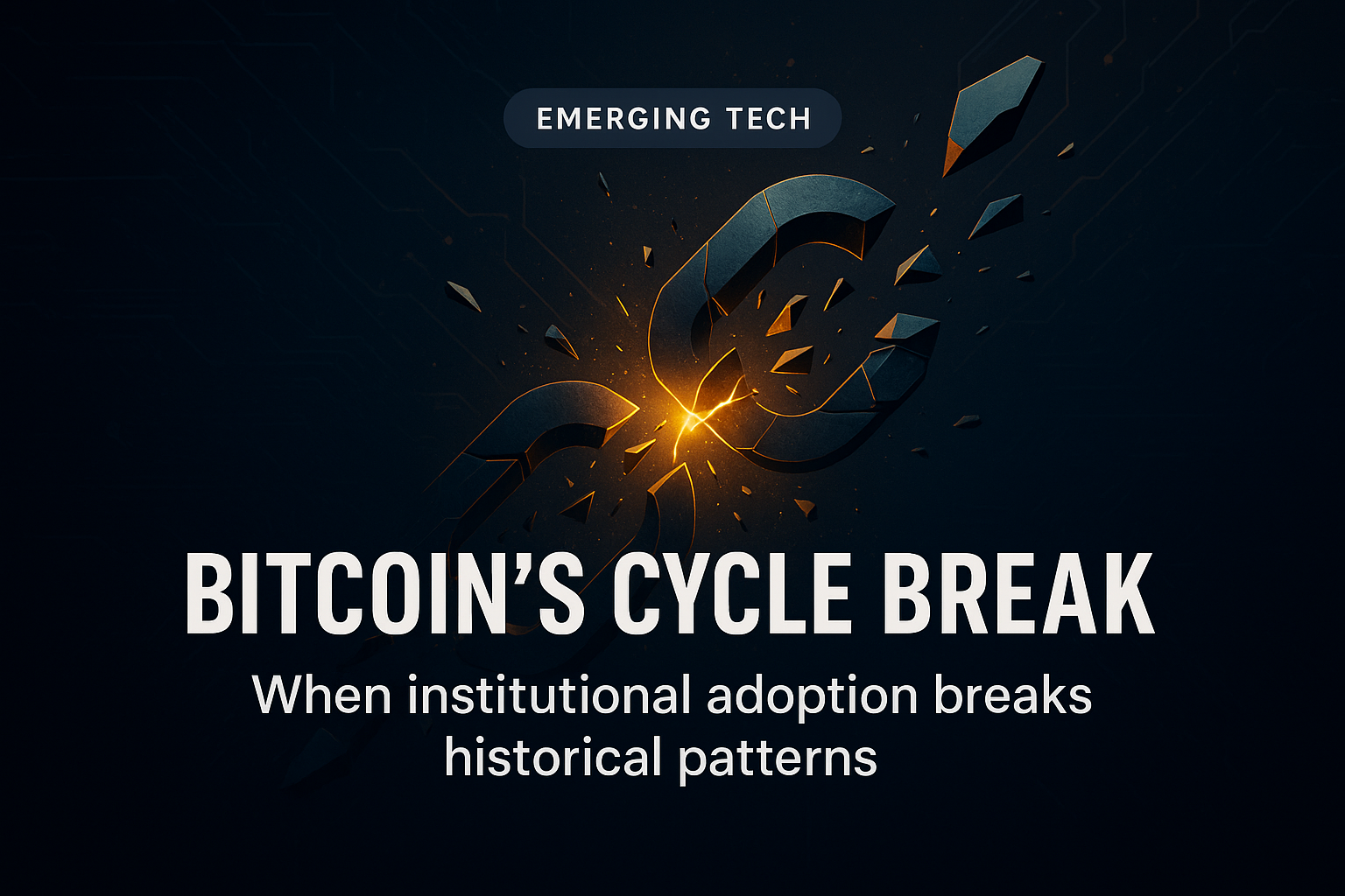 Bitcoin's Four-Year Cycle Break: Is 2026 the Year Markets Evolve Beyond Historical Patterns? featured 2026 04 05 060211